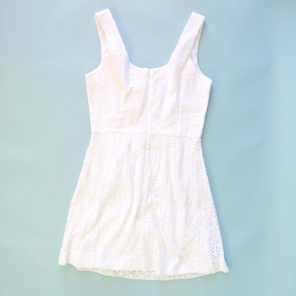 Vineyard Vines Eyelet Fit And Flare Dress - Picture 4 of 7